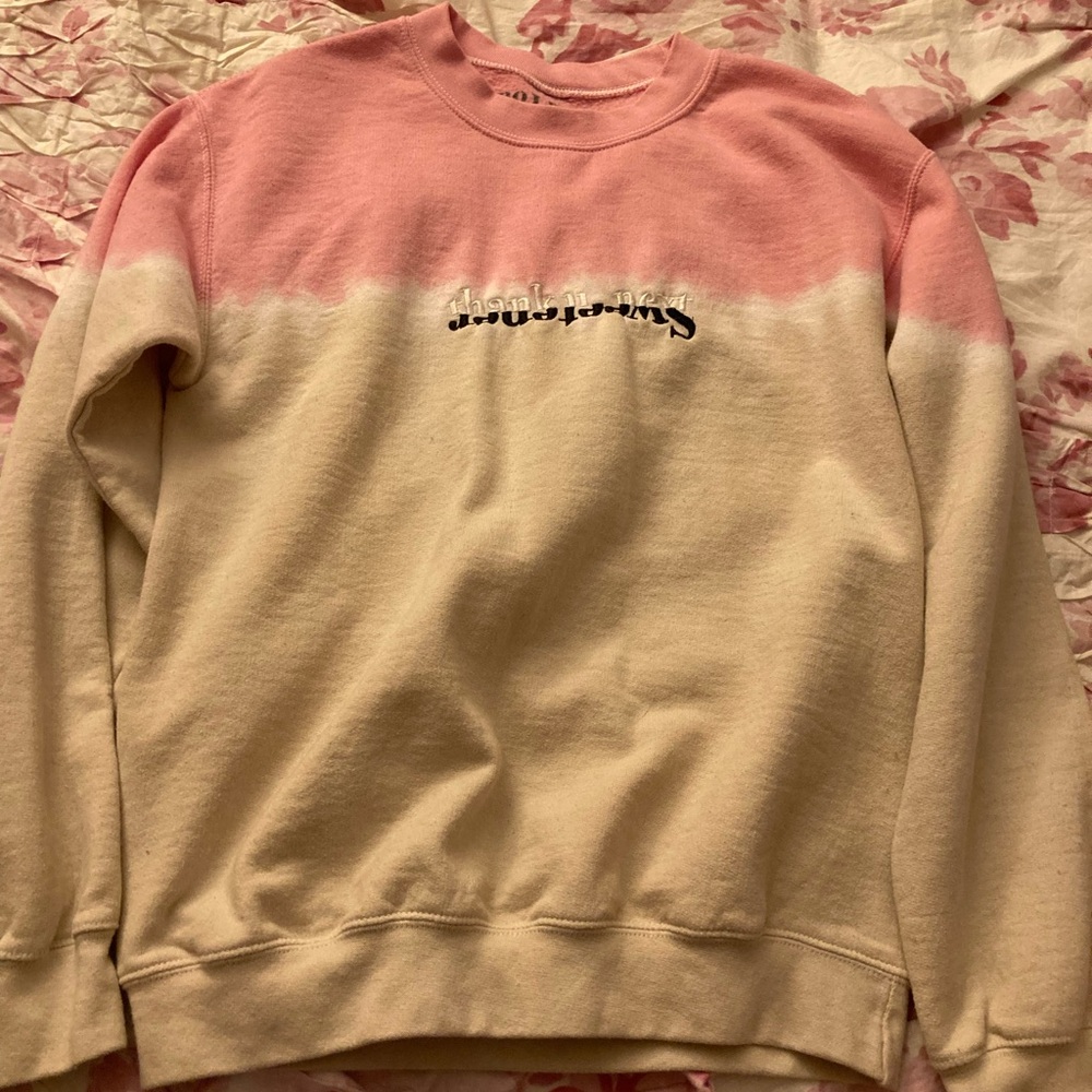 Ariana Grande Thank U Next / Sweetener tour sweatshirt